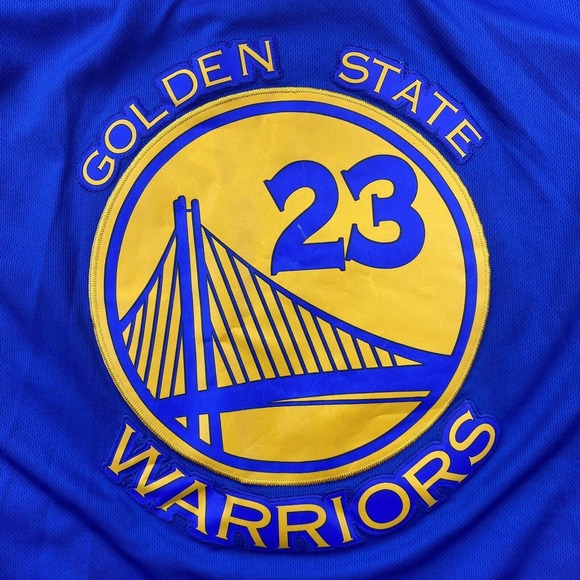 Adidas Golden State Warriors Draymond Green #23 Swingman Blue NBA Jersey Size XL - Picture 3 of 11